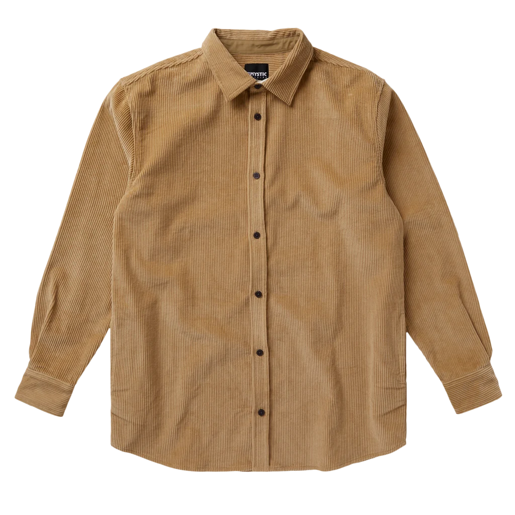 Mystic Corduroy Shirt-Slate Brown