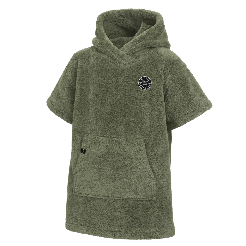 Mystic Poncho Teddy Kids Poncho-Olive Green