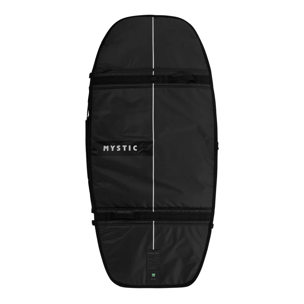 Mystic Saga Wheeled Foil Boardbag-Black