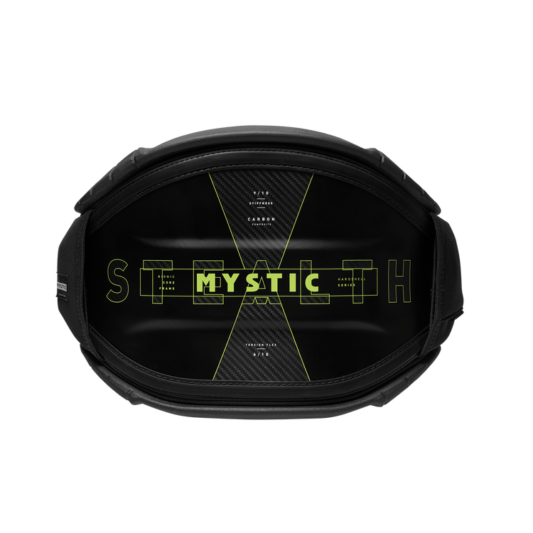 Mystic Stealth Waist Harness-Black/Lime