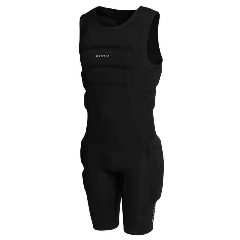 Mystic Surf Short John Impact Vest-Black