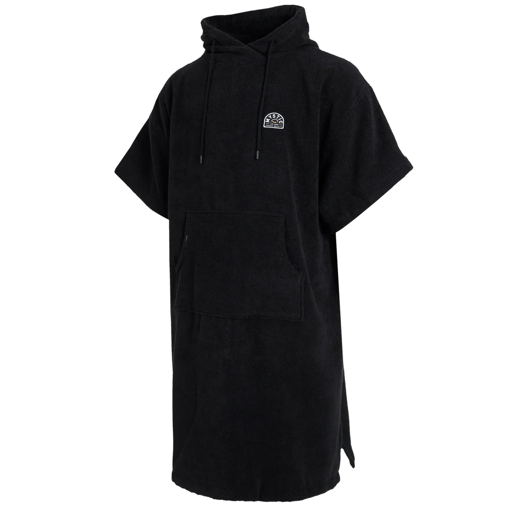 Mystic Velours Poncho-Black