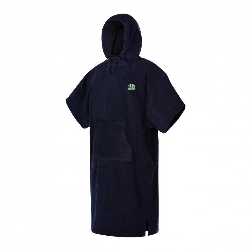 Mystic Velours Poncho-Night Blue
