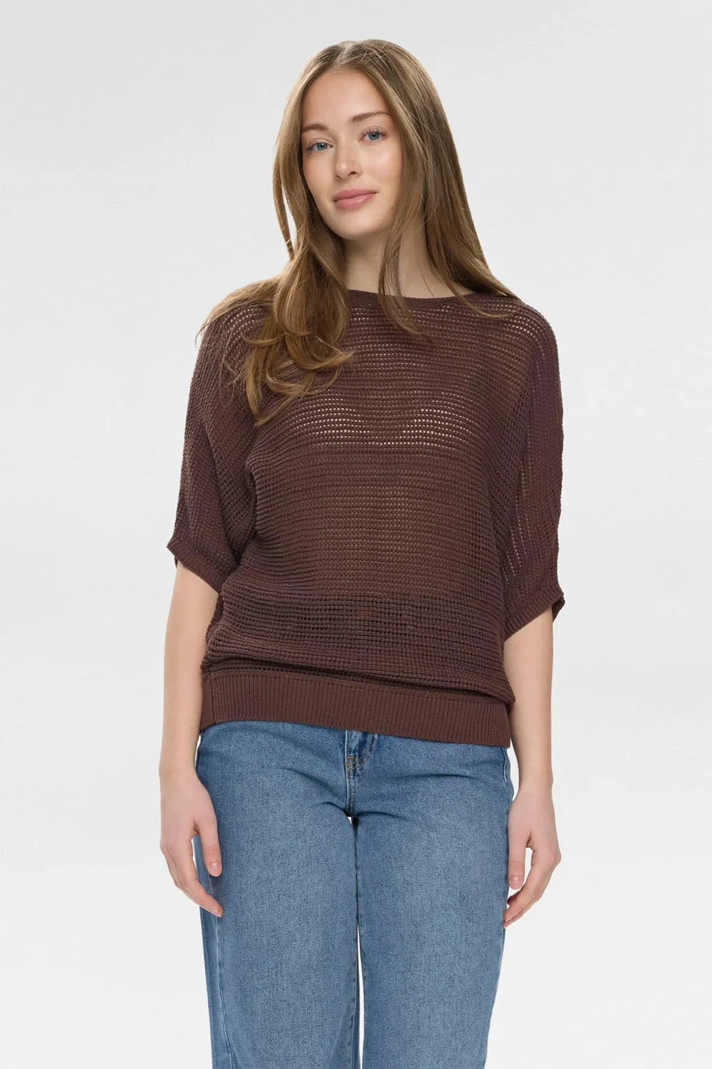 NÜMPH - NUERIKKA PULLOVER - CHICORY COFFEE