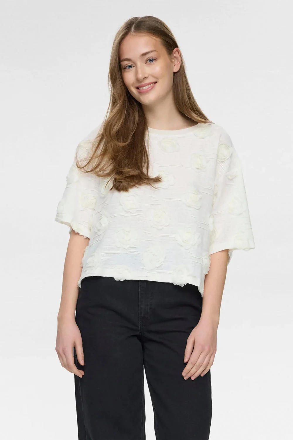 NÜMPH - NUROSIE T-SHIRT - CLOUD DANCER