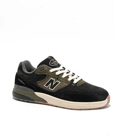 NEW BALANCE REYNOLDS 933 - BLACK GREEN SHOES (NM933BST)