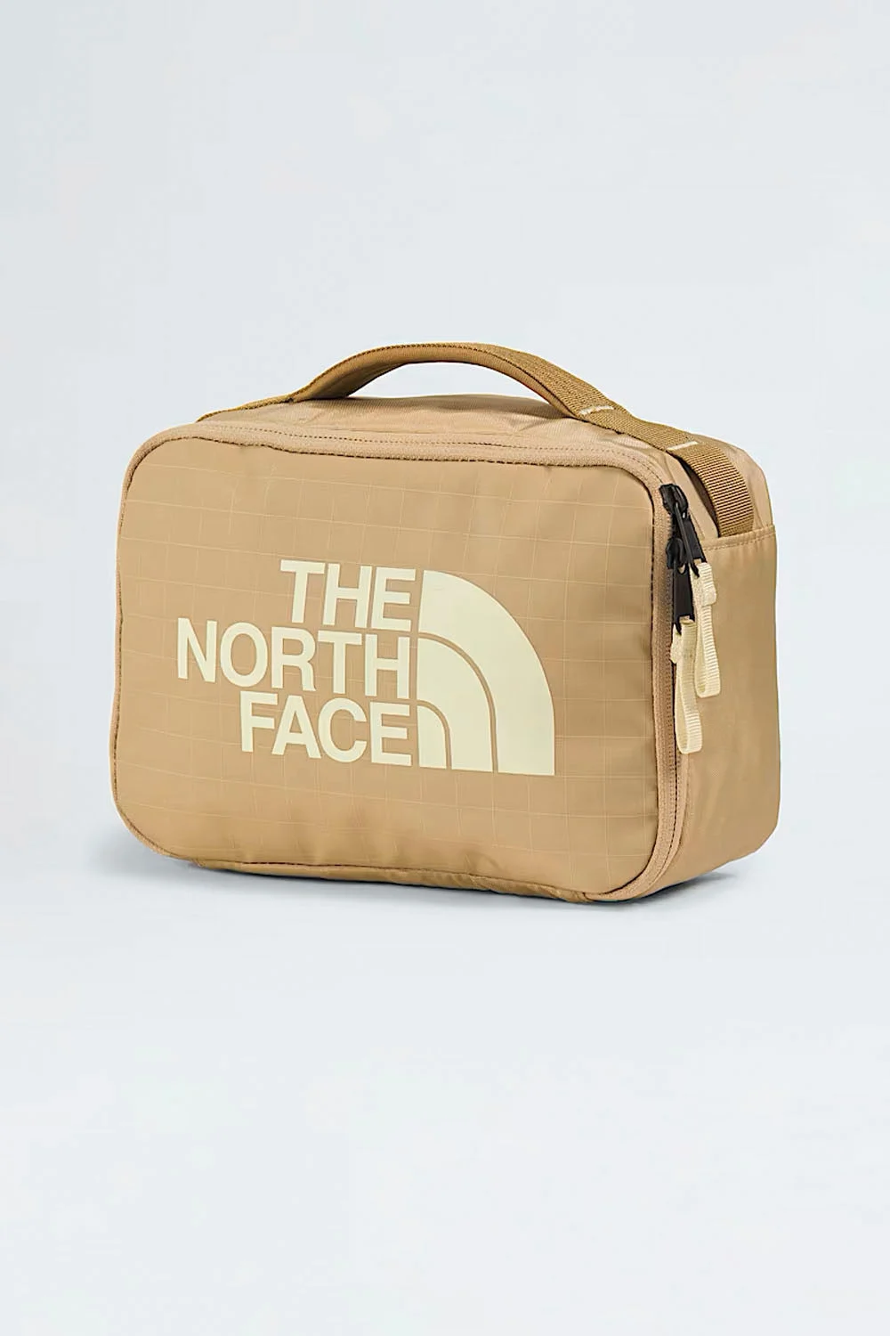 THE NORTH FACE - BASE CAMP VOYAGER TOILETRY KIT - KHAKI STONE/UTILITY BROWN