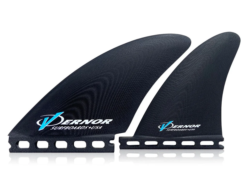 NVS Vernor Drive Quad Apex Fin Set-Black