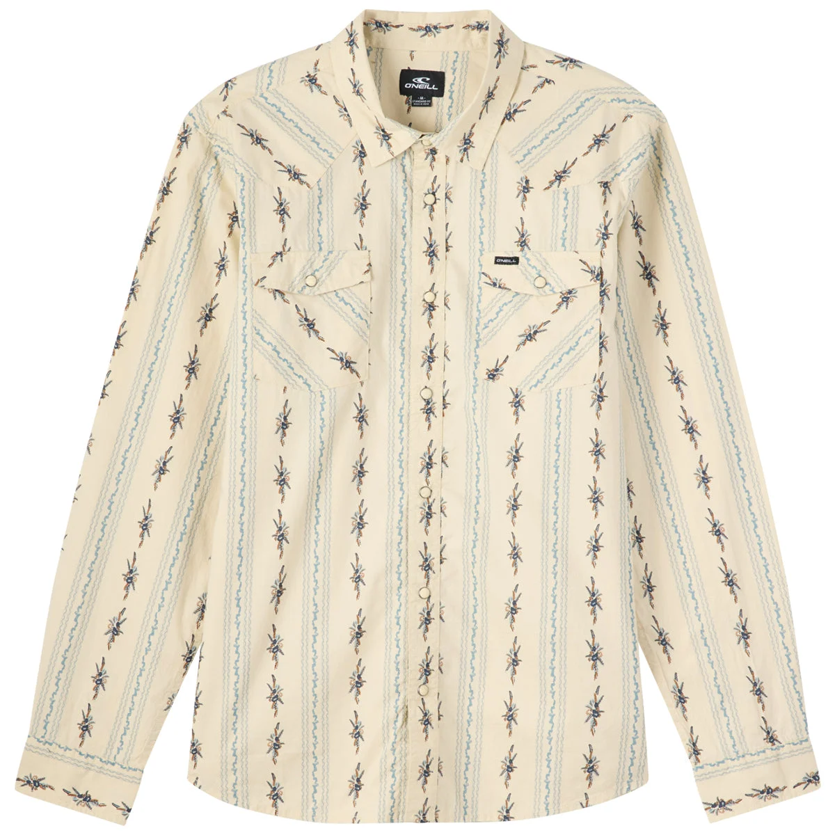 O'Neill Bar Dog Long Sleeve Button-Up Shirt