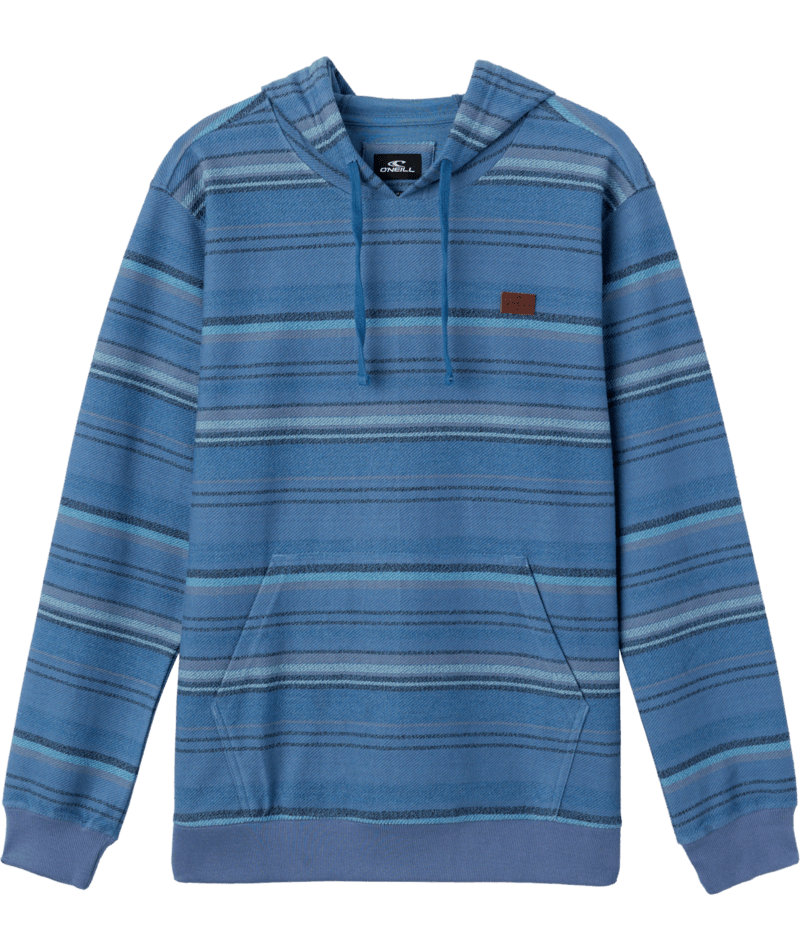 O'Neill Bavaro Stripe Pullover Sweatshirt-Copen Blue