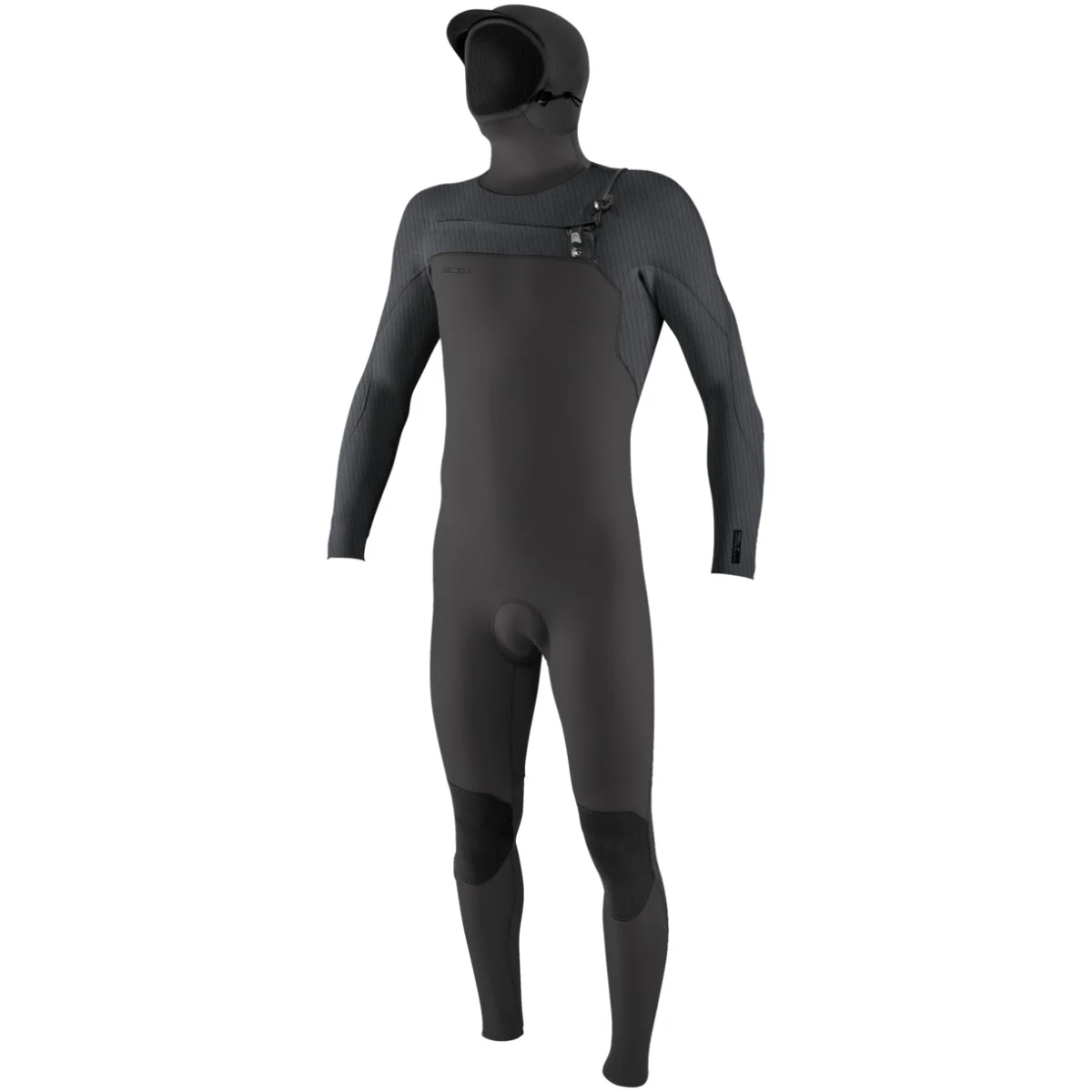 O'Neill Hyperfreak 5/4+ Hooded Chest-Zip Wetsuit • 2024