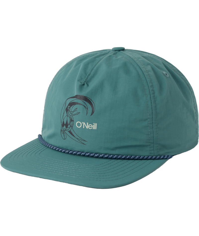 O'Neill OG CS Nylon Snapback Hat-Balsam Green