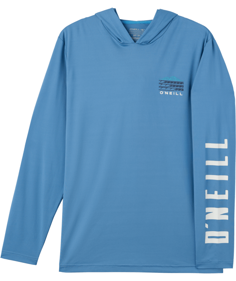 O'Neill Trvlr UPF Hooded L/S Tee-Copen Blue