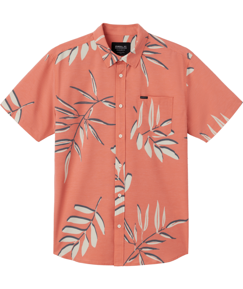 O'Neill Trvlr UPF Traverse S/S Shirt-Auburn 2