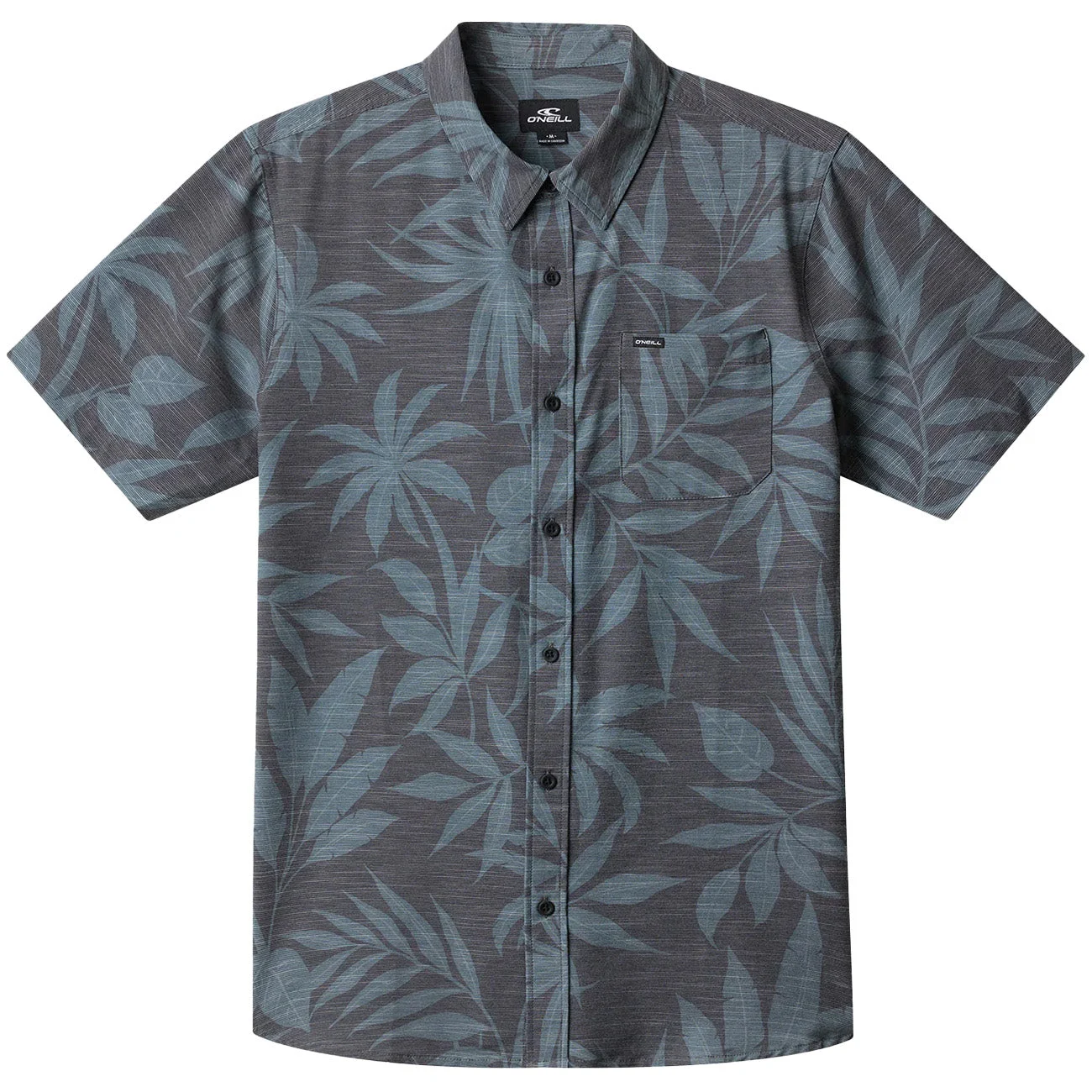 O'Neill UPF Slub Short Sleeve Button-Up Shirt