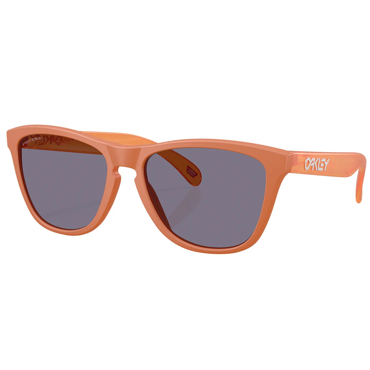 Oakley Frogskins Sunglasses - Matte Ginger/Prizm Gray