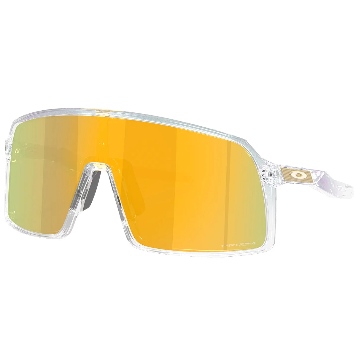 Oakley Sutro Seek Collection Sunglasses - Clear Pacific Glass/Prizm 24k