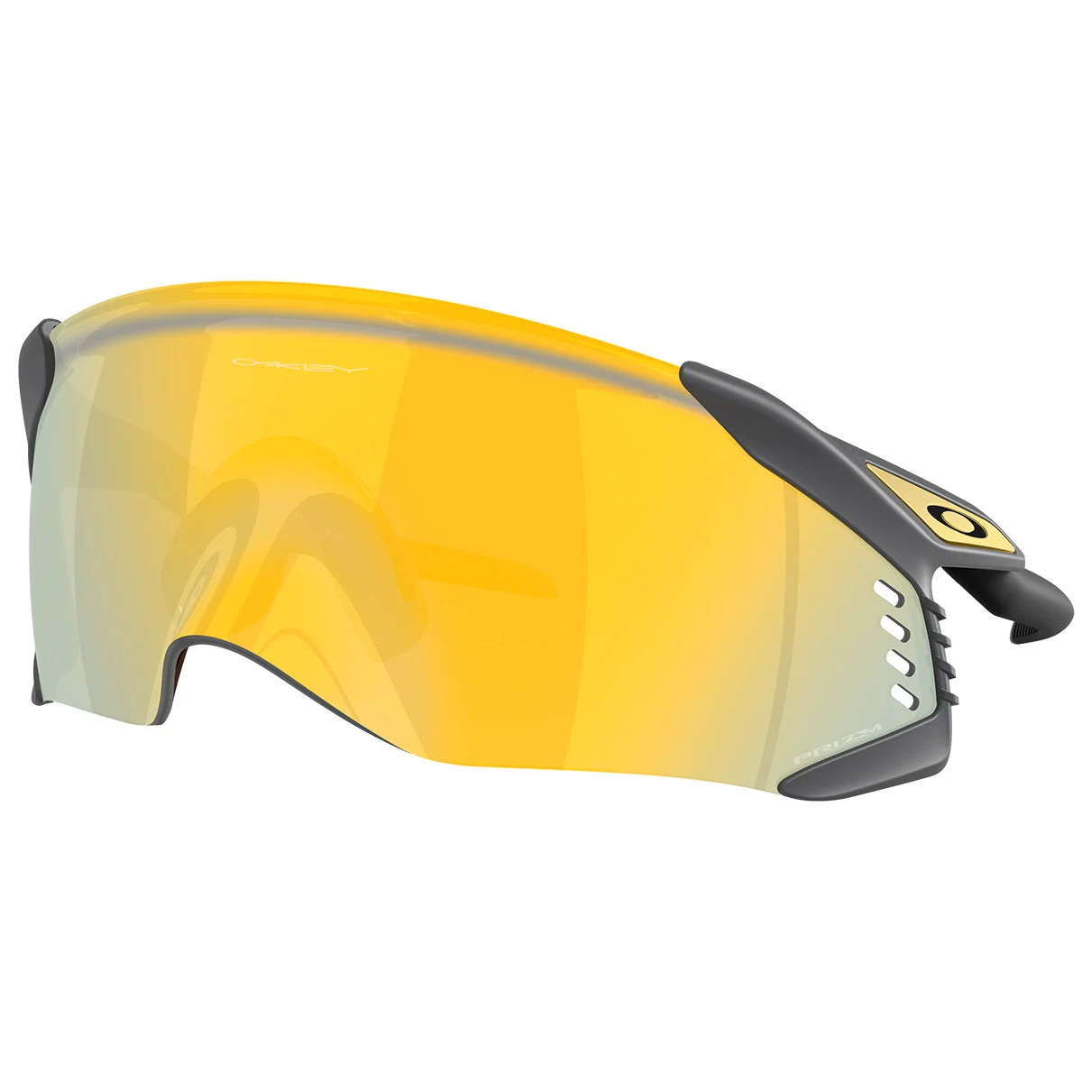 Oakley Velo Kato Sunglasses - Matte Carbon/Prizm 24k