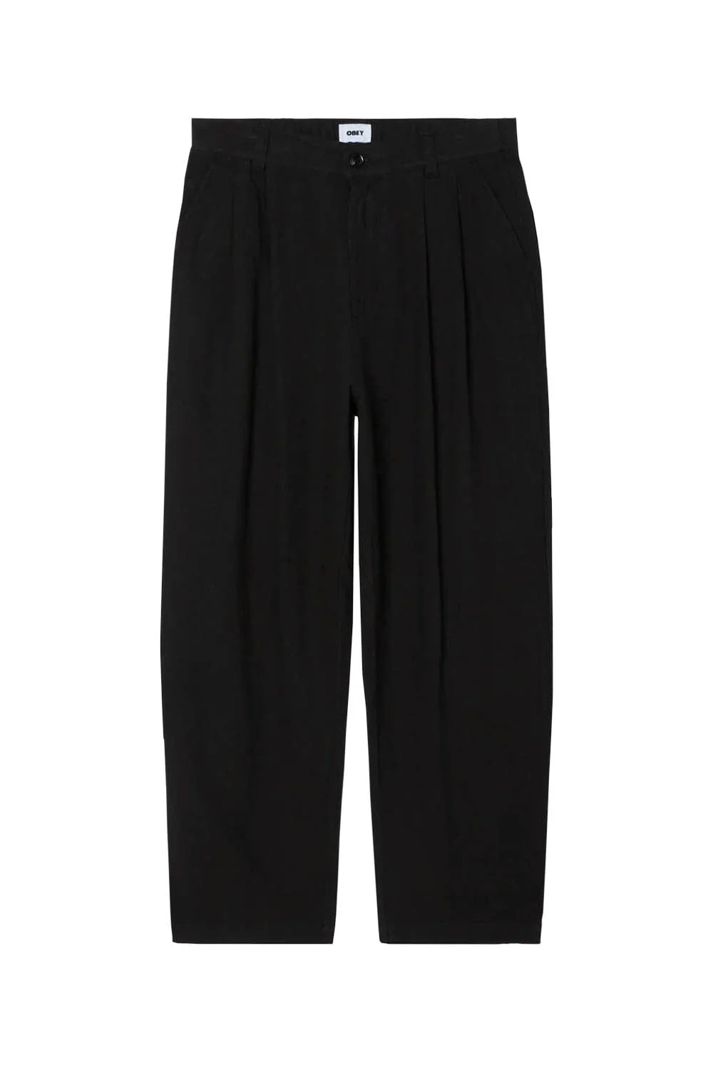 OBEY - FOSTER PLEATED LINEN PANT
