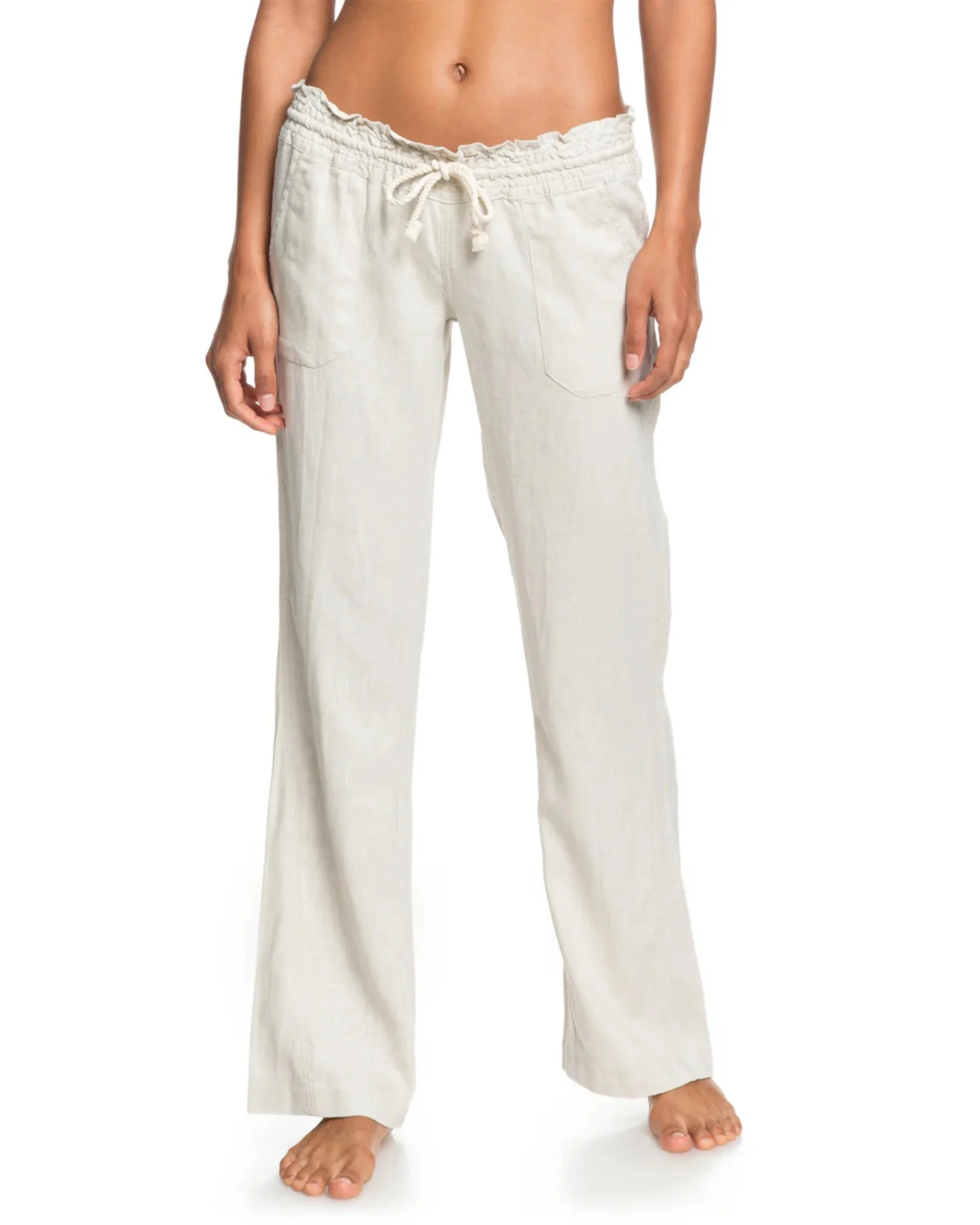 Oceanside Pant - Stone Solid