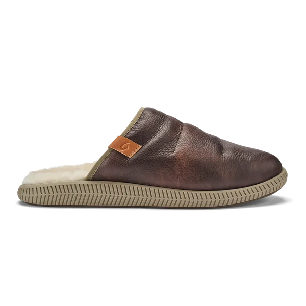 Olukai Mens Slippers Mua 'Ili