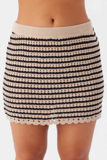 ONEILL KELSEY CROCHET COVER-UP MINI SKIRT (SU4415005)