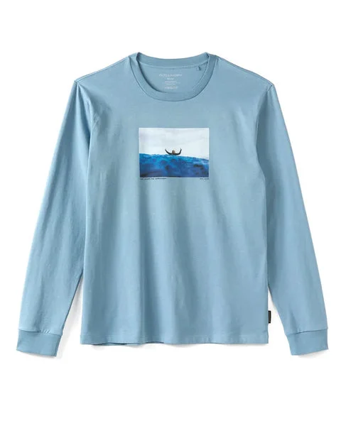 Outerknown Mens Shirt Todd Glaser x Outerknown Quiver Long Sleeve