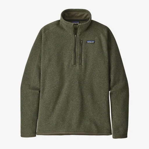 Patagonia Better Sweater 1/4 Zip Jacket-Industrial Green
