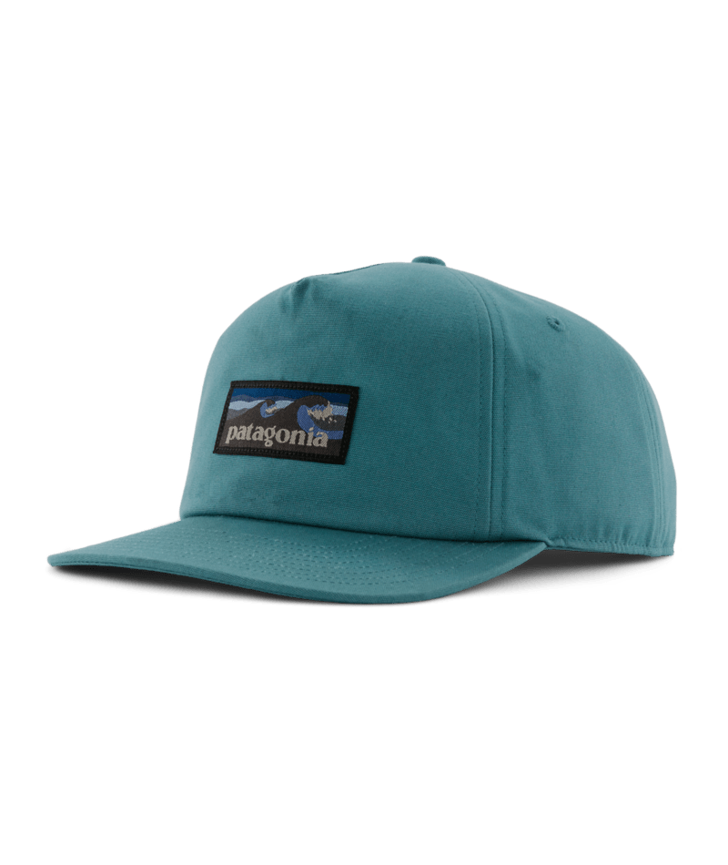 Patagonia Boardshort Label Funfarer Hat-Wetland Blue