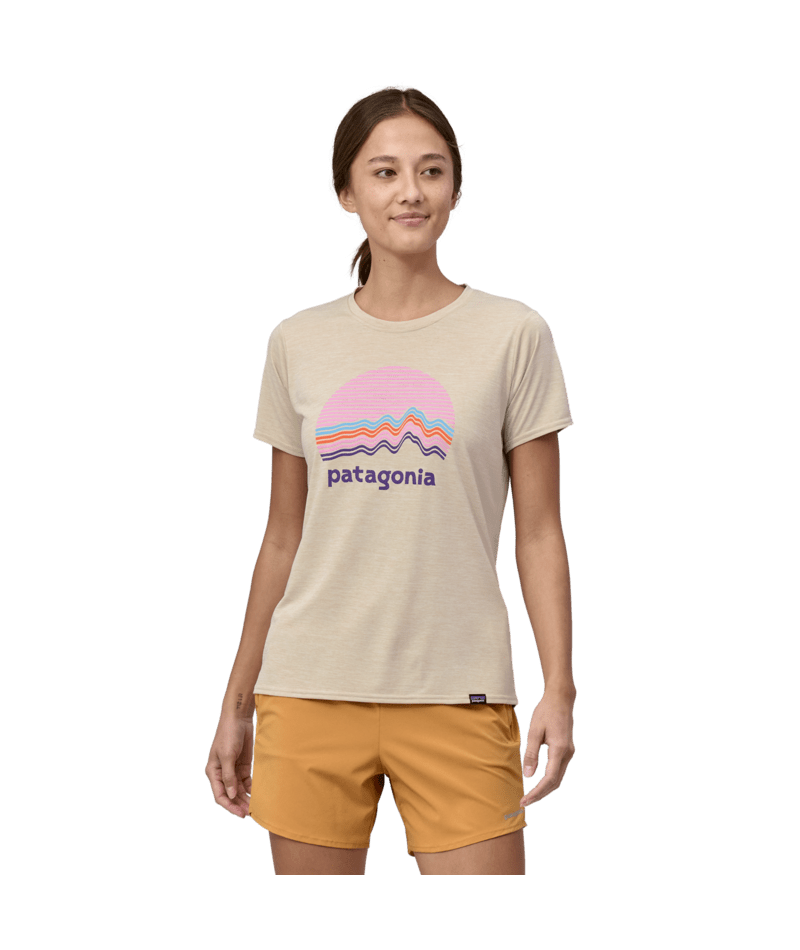 Patagonia Cap Cool Daily Graphic Shirt-Ridge Rise Moonlight: Pumice X-Dye