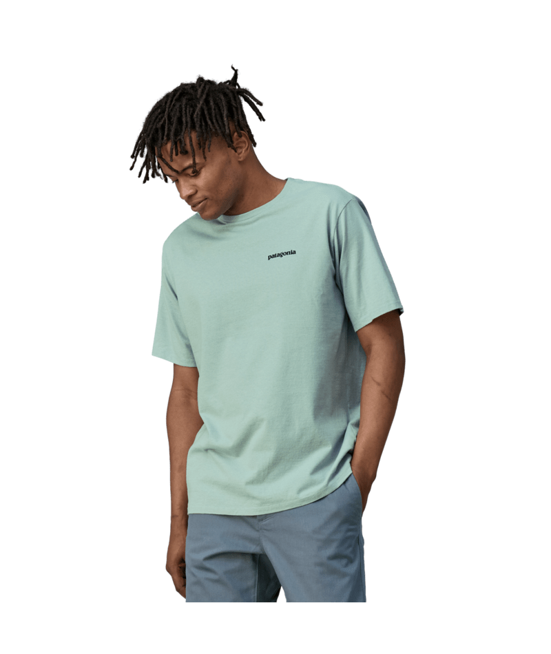 Patagonia P-6 Logo Responsibili-Tee-Wispy Green