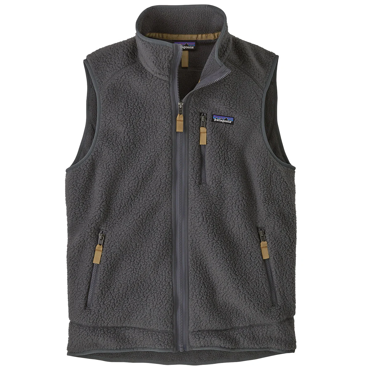 Patagonia Retro Pile Fleece Zip Vest - Forge Gray