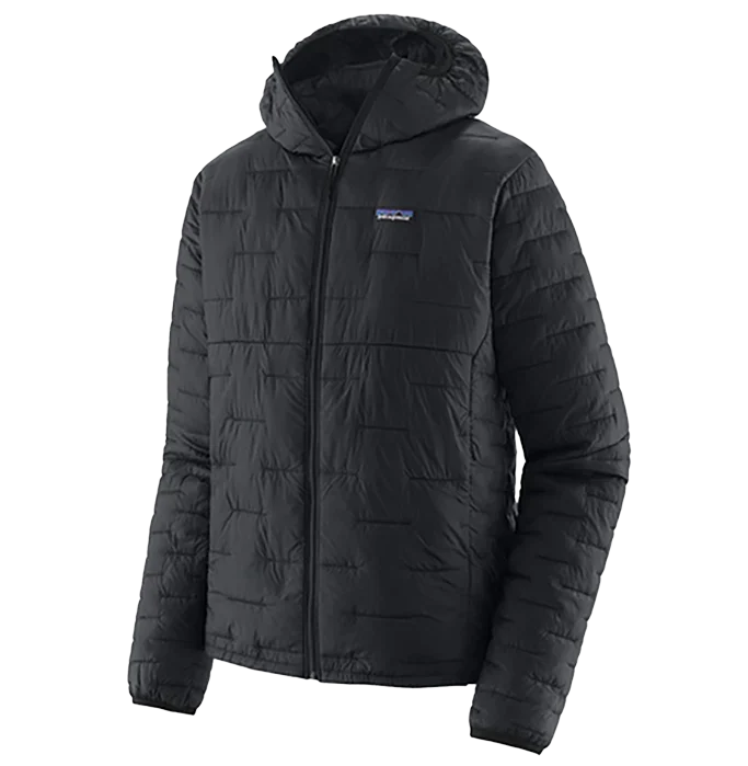 Patagonia x REAL Nano Puff Hooded Jacket-Black