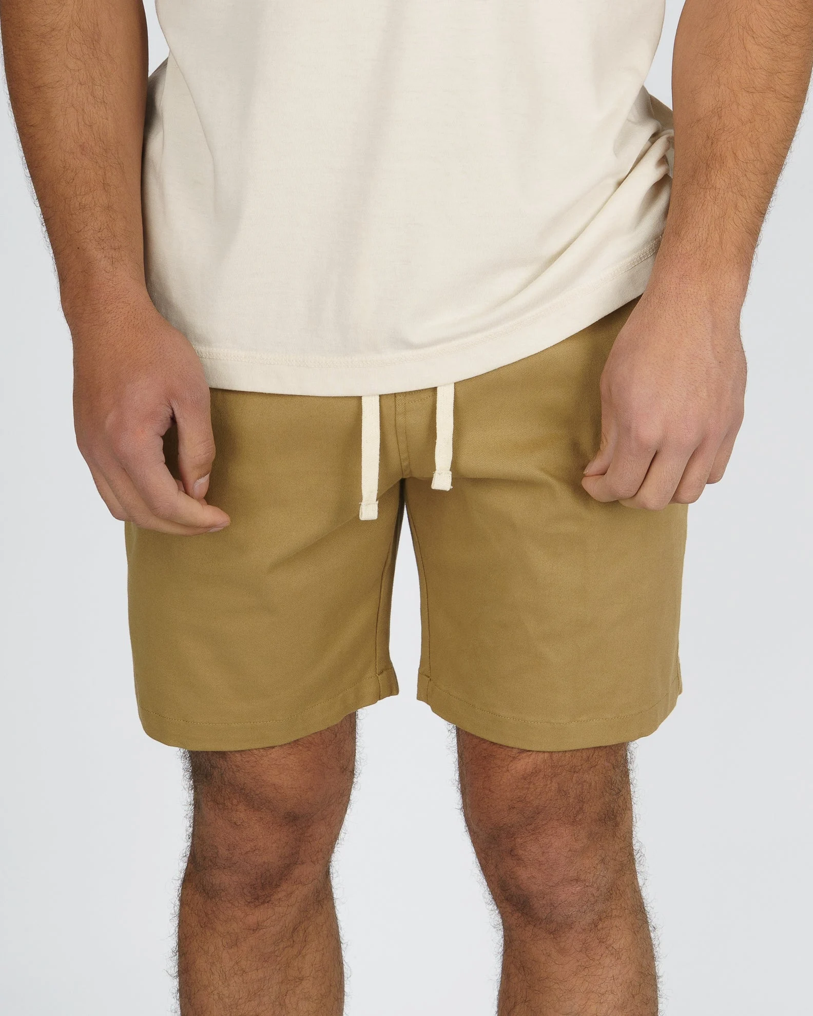 Perry 18.5" Twill Short - Khaki