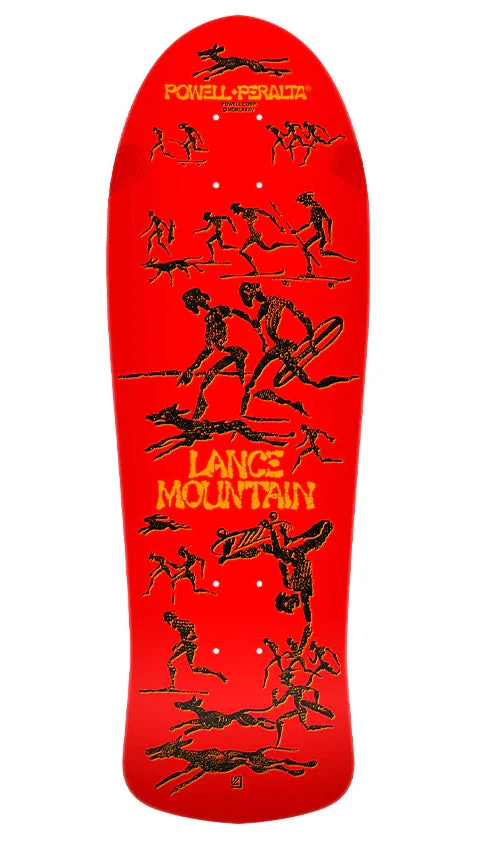 Powell BB Mountain Reissue Deck - 9.90" Red