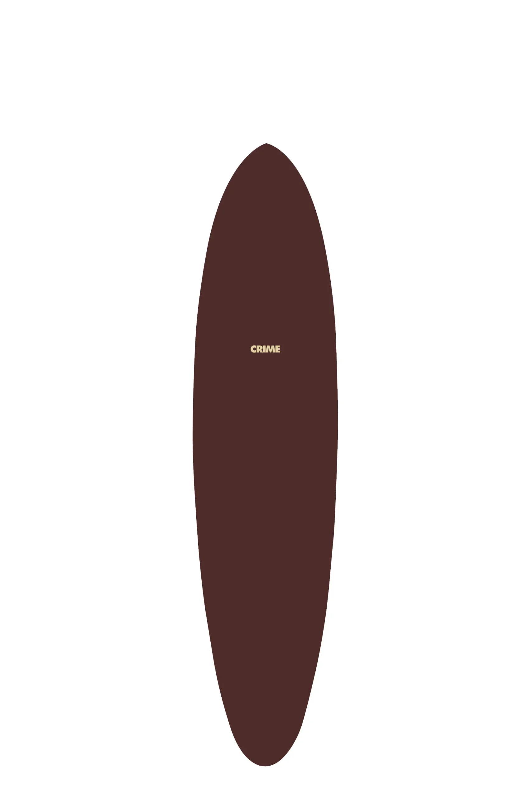 PRE ORDER | Crime Surfboards - ZEN FLOW - OX BLOOD - 7'4" x 21.7" x 2.88" - 51L