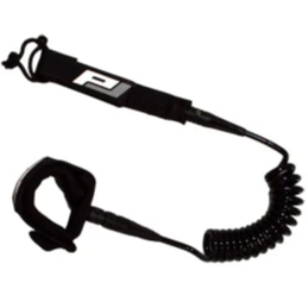 Pro-Lite Coiled Wrist Bodyboard Leash - Black • 2024
