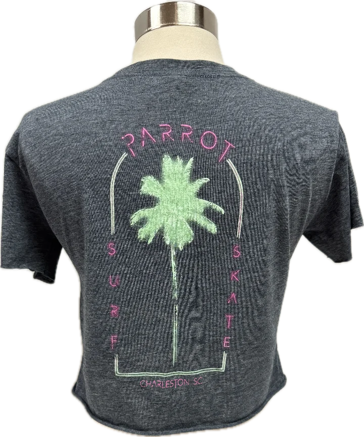 PSS Neon Palm Crop Tee