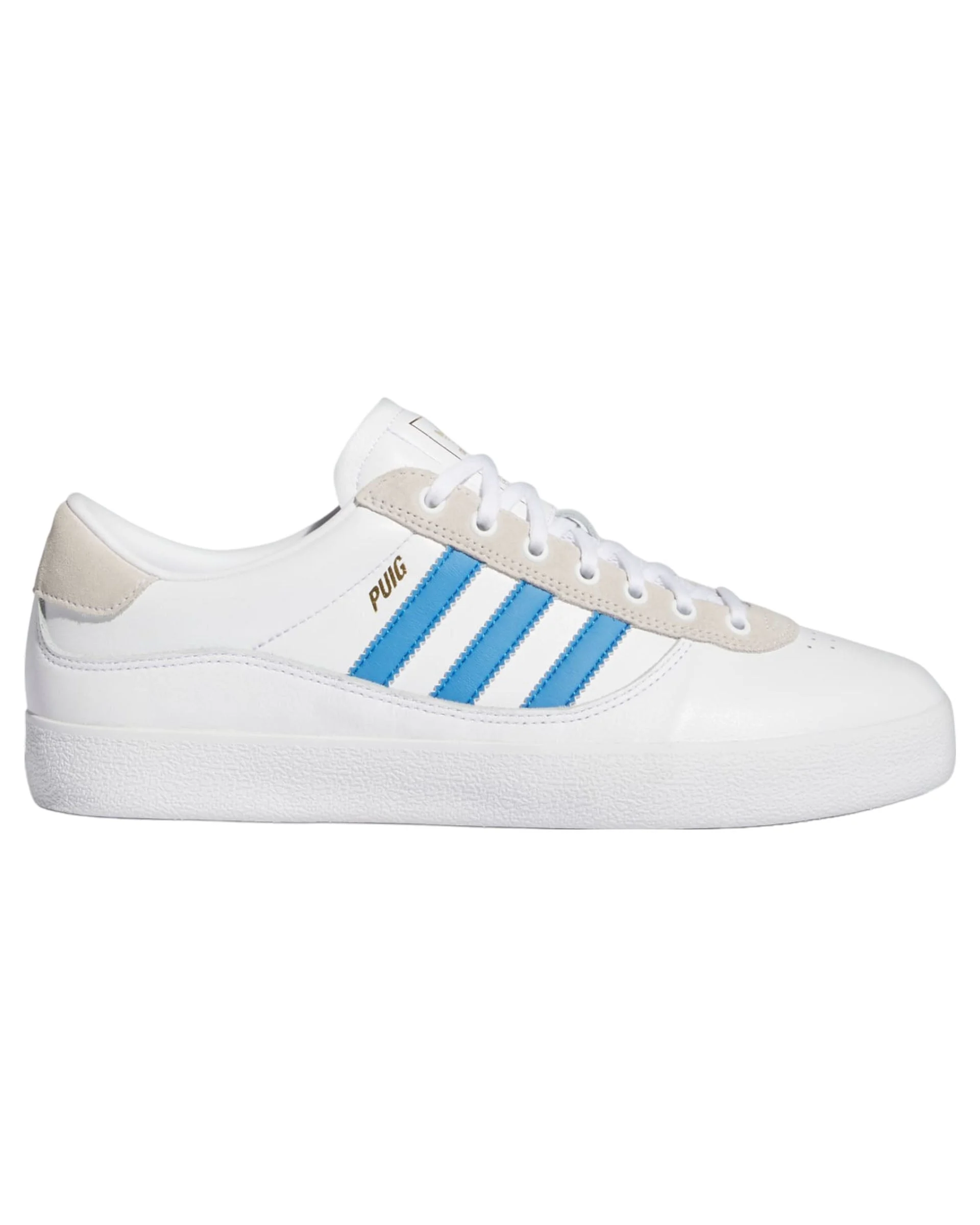 Puig Indoor Shoes - Cloud White/Blue Bird/Gold Metallic