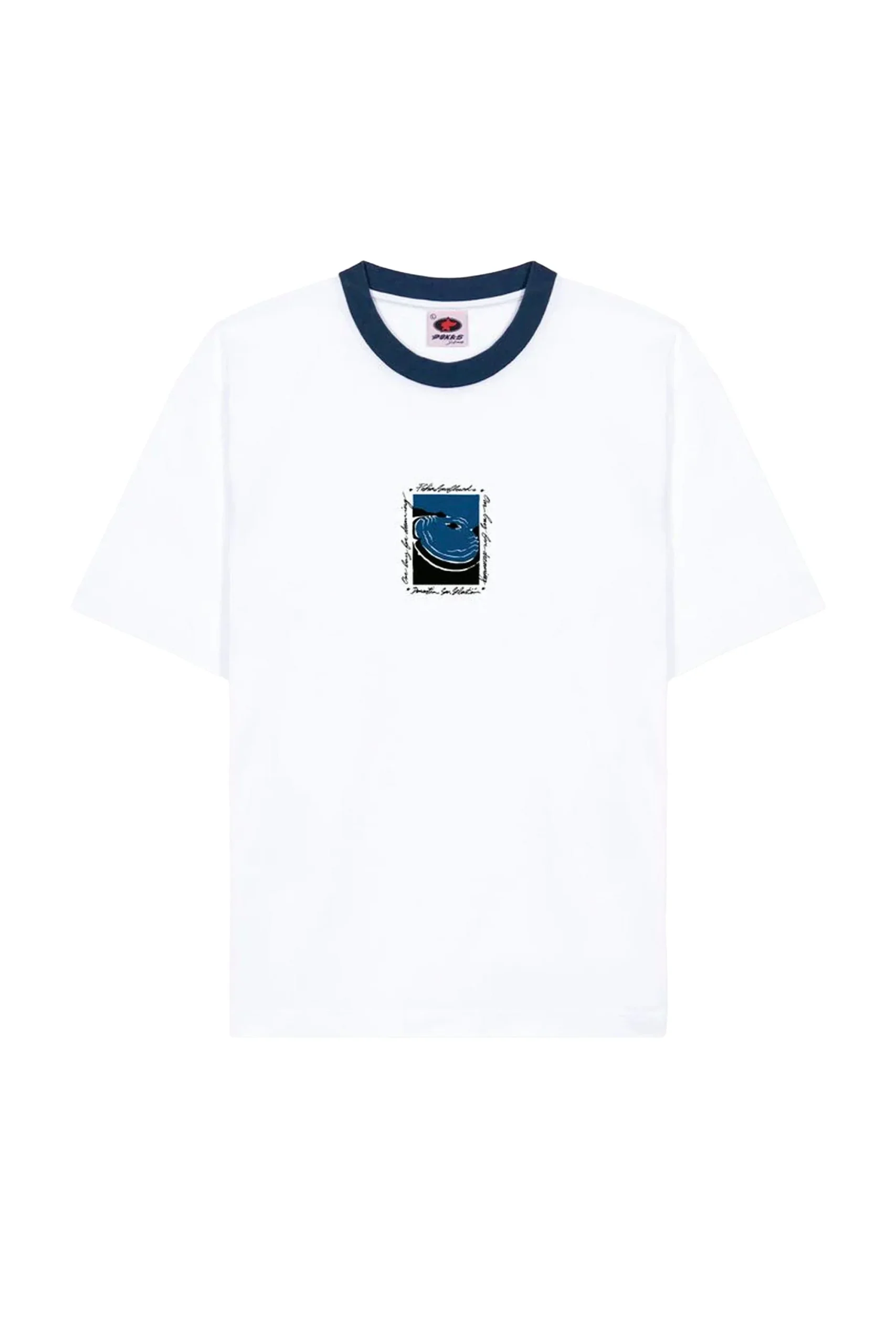 PUKAS - MAGIC BAY CONTRAST COLLAR TEE