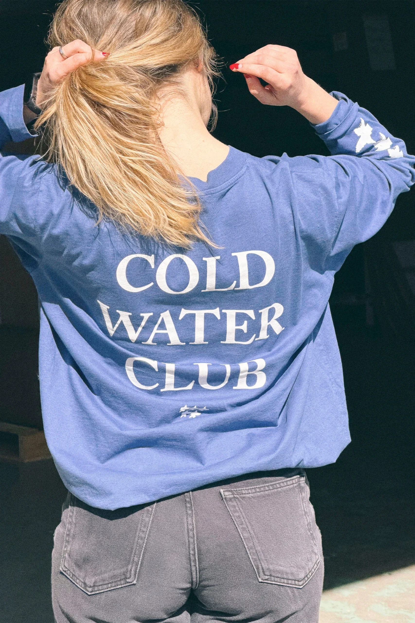 PUKAS SURF SHOP - OPTIONAL LONG SLEEVE TEE - DUSTY BLUE