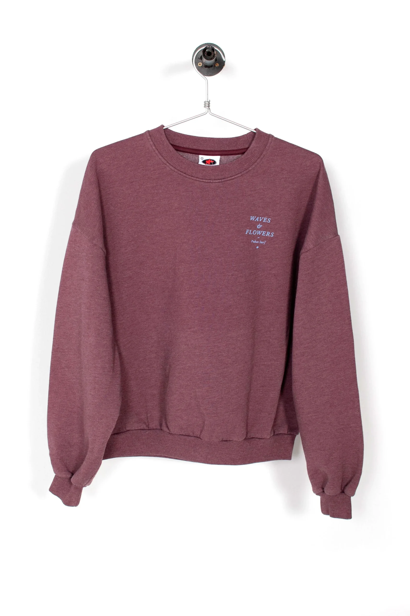 PUKAS SURF SHOP - WAVES AND FLOWERS CREW - WOMAN