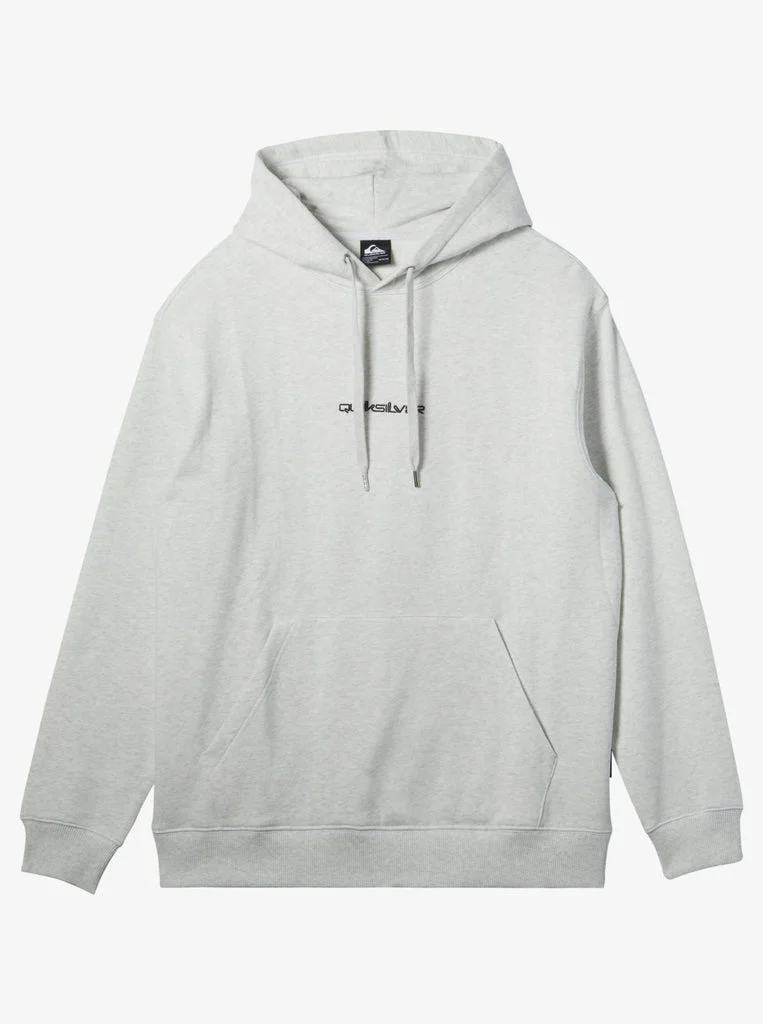 Quiksilver DNA Omni Logo Hooded Sweatshirt-White Marble Heather