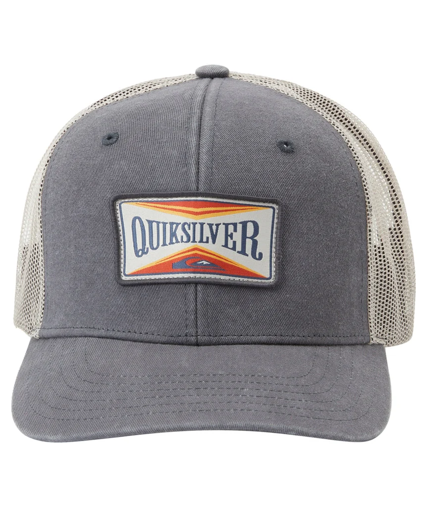 Quiksilver Trawler Trucker Hat-Iron Gate
