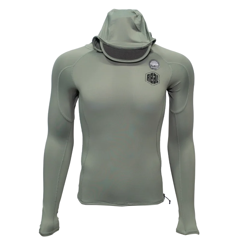 REAL Avalon L/S Rashguard-Olive