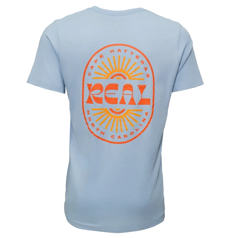 REAL Sun Ray Tee-Baby Blue