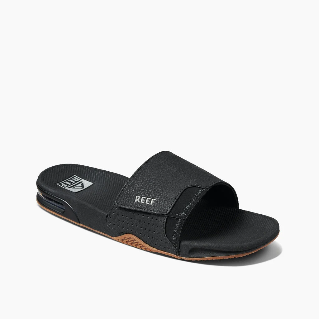 REEF Fanning Slide Sandal-Shadow