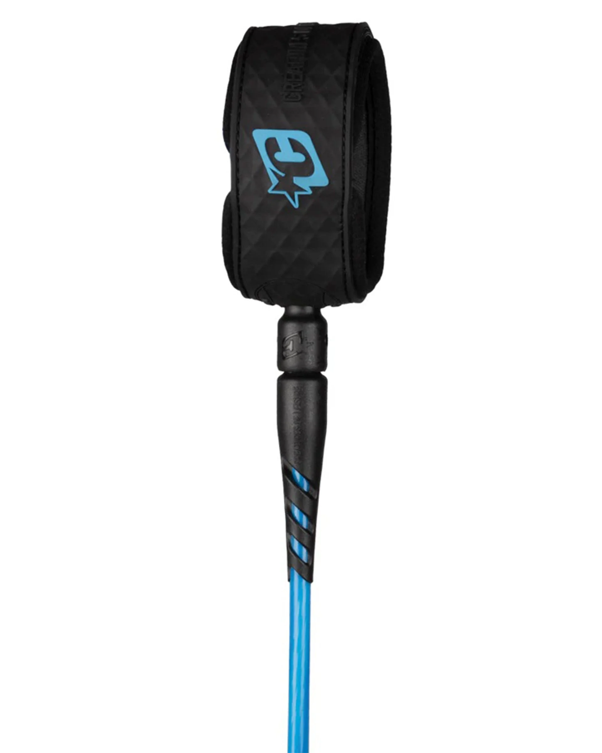 Reliance 2.0 Medium Duty 6' Leash - Cyan Twist Black