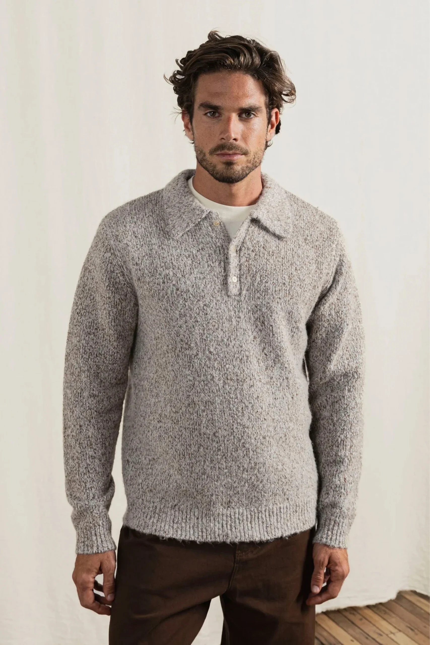 RHYTHM - KINETIC COLLARED KNIT