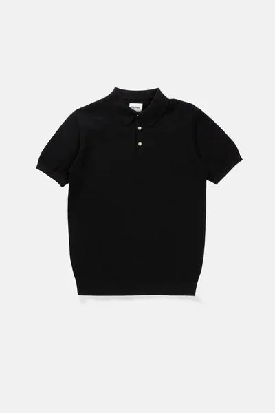 Rhythm Mens Knit Textured Polo